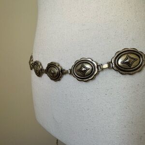 UNBRANDED Y2K Western Boho Festival Cowgirl Metal Chain Belt